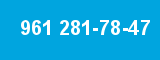 961 281-78-47